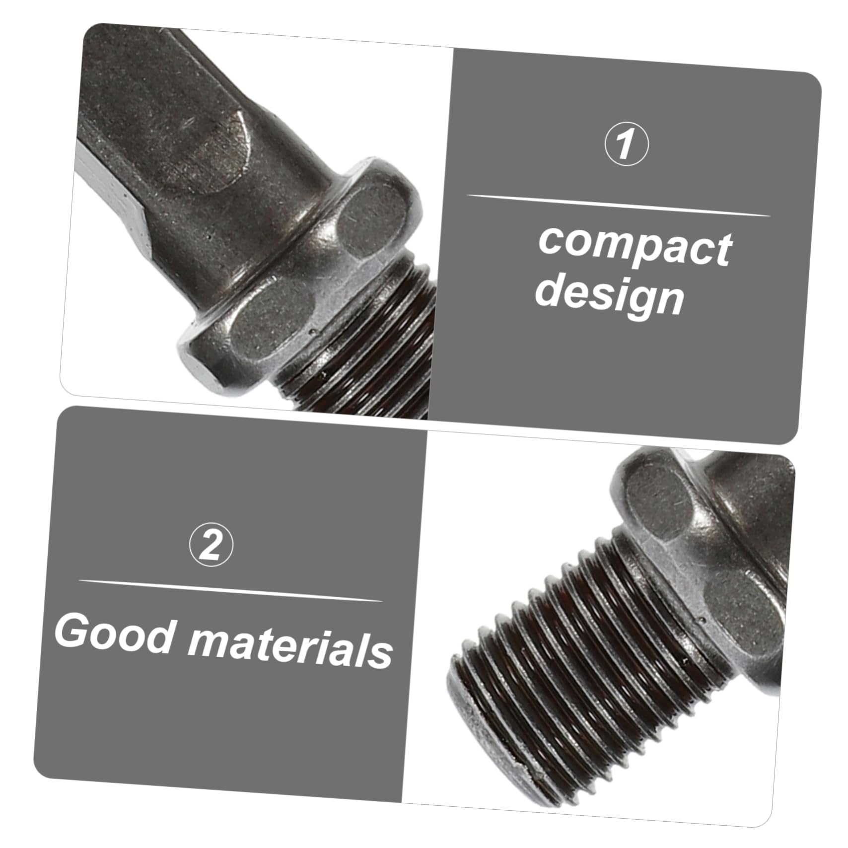Abaodam 3 Set Manufatto Di Legna Da Ardere Falegnameria Utensili Trapano Elettrico Punte Per Legna Da Ardere Punta Da Trapano A Cono Acciaio Al Carbonio Black 5 Pezzi*3