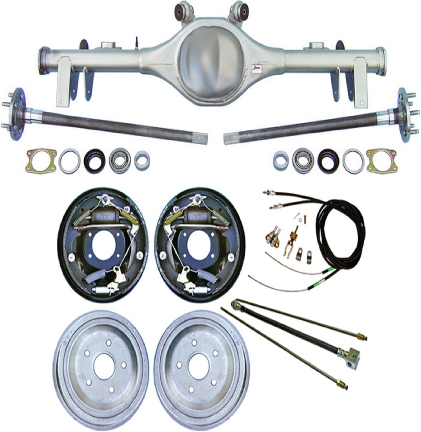 Southwest Speed Rear Kit WITH CURRIE REAR END,10" DRUM
