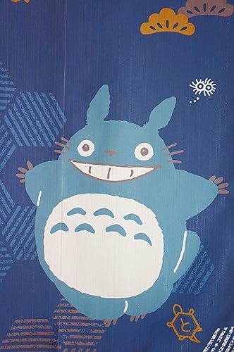 Miniatura 5 de Cosmos Studio Ghibli My Neighbor Totoro noren (cortina japonesa) Bring Good Luck Series Crane Tortoise 33.5x59.1 in 10733