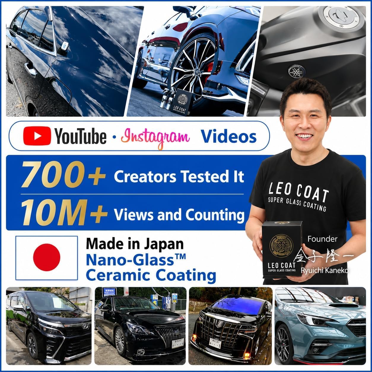 Amazon.com: LEO COAT 2-Layer Nano Ceramic Coating Spray [Made in