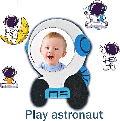 Miniatura 3 de Busy Board Montessori - Juguete para niños pequeños, juguetes de astronauta, tablero sensorial de aprendizaje educativo, juguete sensorial para
