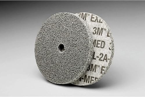 Scotch-Brite EXL Rueda unitizada, óxido de aluminio, 10000 rpm, diámetro de 3 pu