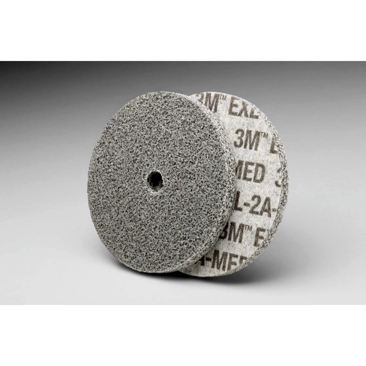 ScotchBrite EXL Unitized Wheel Aluminum Oxide 10000 rpm 3 Diameter 1/4