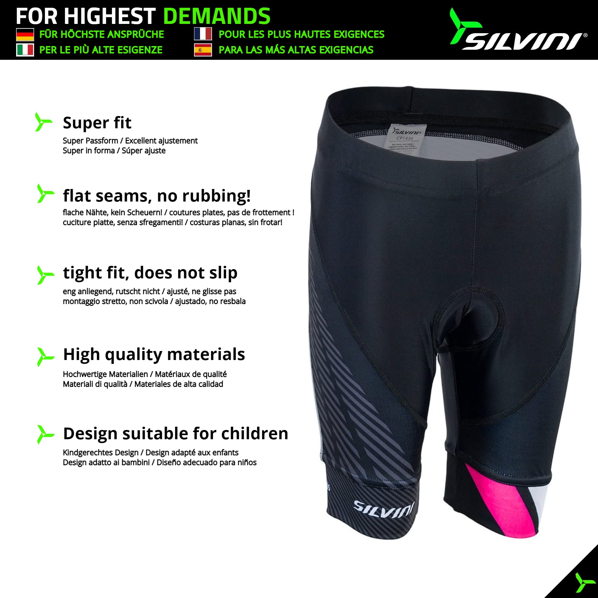 Silvini Team Shorts 13-14 Years