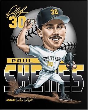 Ryno Sports Paul Skenes Pittsburgh Baseball MLB Players Matte Prints Rolled Posters