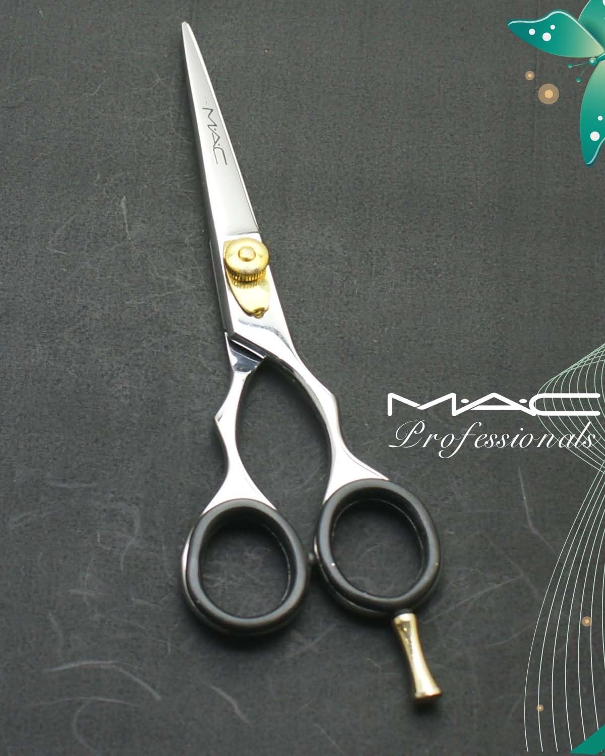 Mac Professional Barber Razors Edge Hair Cutting Shears 6" Mac Brand-2033