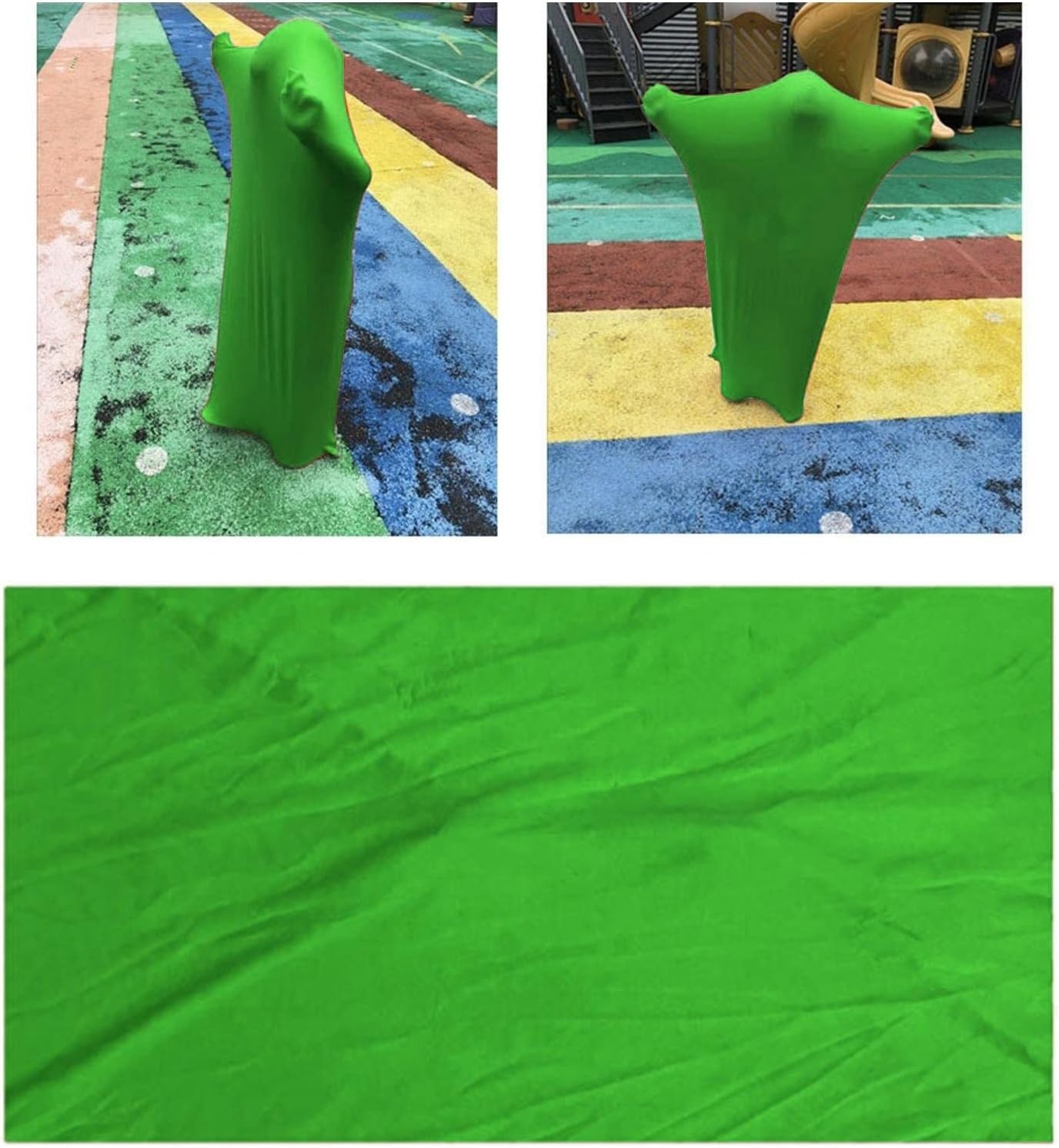 Calzino sensoriale per Il Corpo - Fornisce Una stimolazione pressoria Profonda per Bambini e Adulti con disabilità o autismo. Sacchetto Antistress Avvolgente (Verde, XL)