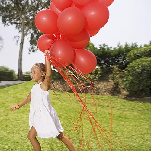 Vista 18 de Globos de fiesta de color rosa pastel de 10 pulgadas, 100 globos de látex rosa macarrón, globos de cumpleaños de color rosa claro (rosa pastel)