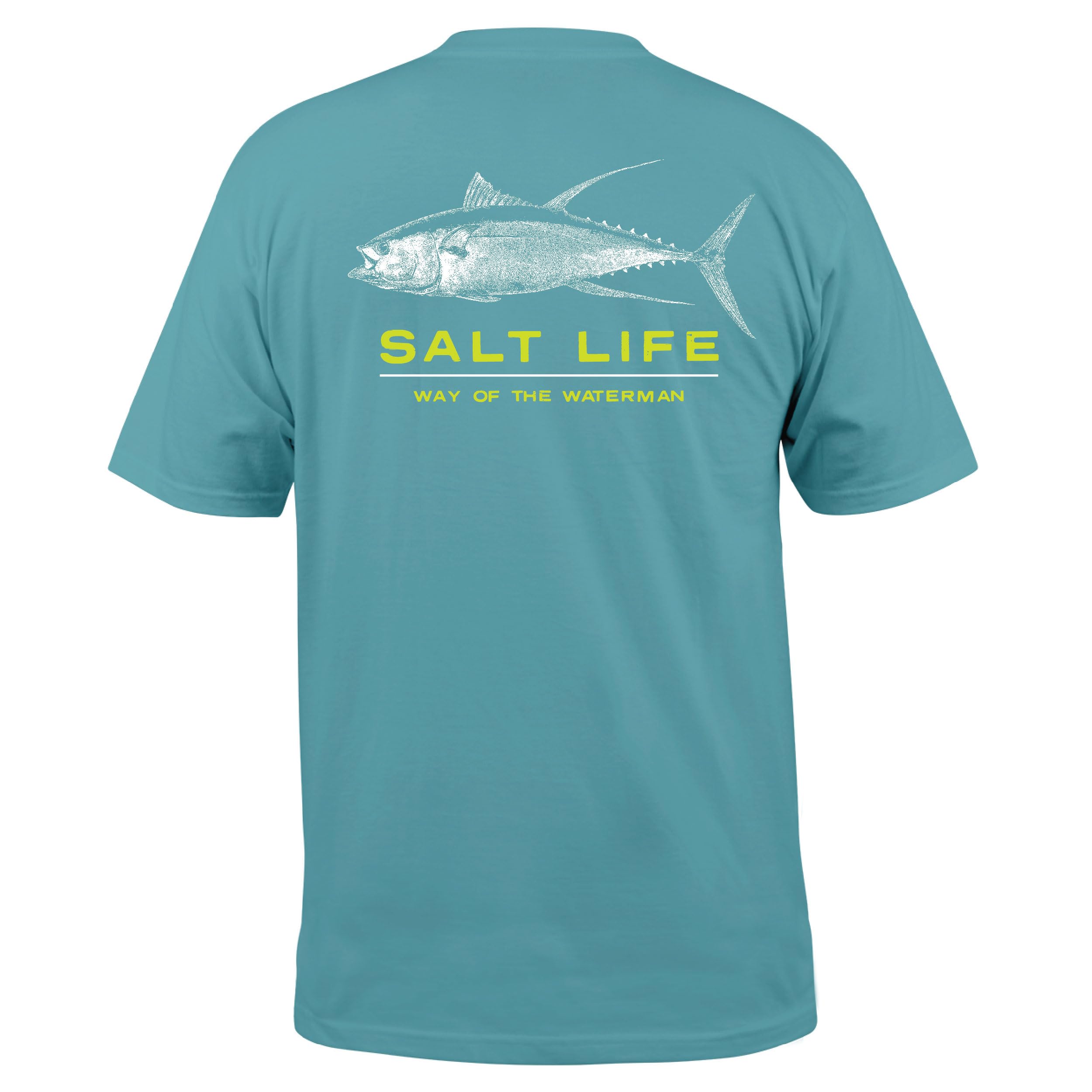 SALT LIFE mens Deep Ventures Short Sleeve Classic Fit Shirt T-Shirt