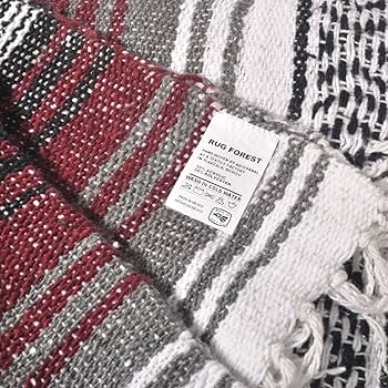 Mexico製 ラグ ブランケット Amazon｜ラグフォレスト(Rug Forest)メキシカン ラグ