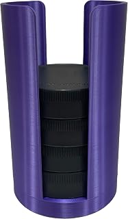 Mason Jar Lid Stack Organizer (Purple, Regular Mouth - Cap/Ring)