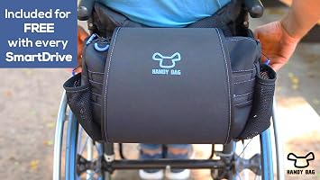 SmartDrive MX2+ Wheelchair Power Assist w/Switch Control Buttons