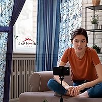 Vista 6 de Sapphire Home - Juego completo de cortinas transparentes para ventana con 4 paneles (55 x 84 pulgadas cada uno), 2 cenefas con cuentas y 2