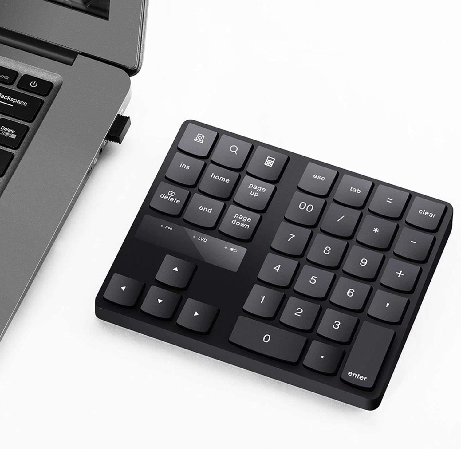 Bananajoy テンキー ワイヤレス Bluetooth ゲーミングキーボード 充電式 薄型 2 4ghz接続 7列 35キー Tabキー付き アイソレーション式 Android Windows Ios Os対応 ブラック 59 Off