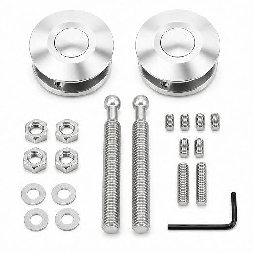 Riloer 2.44-Inch Quick Release Hood Pins