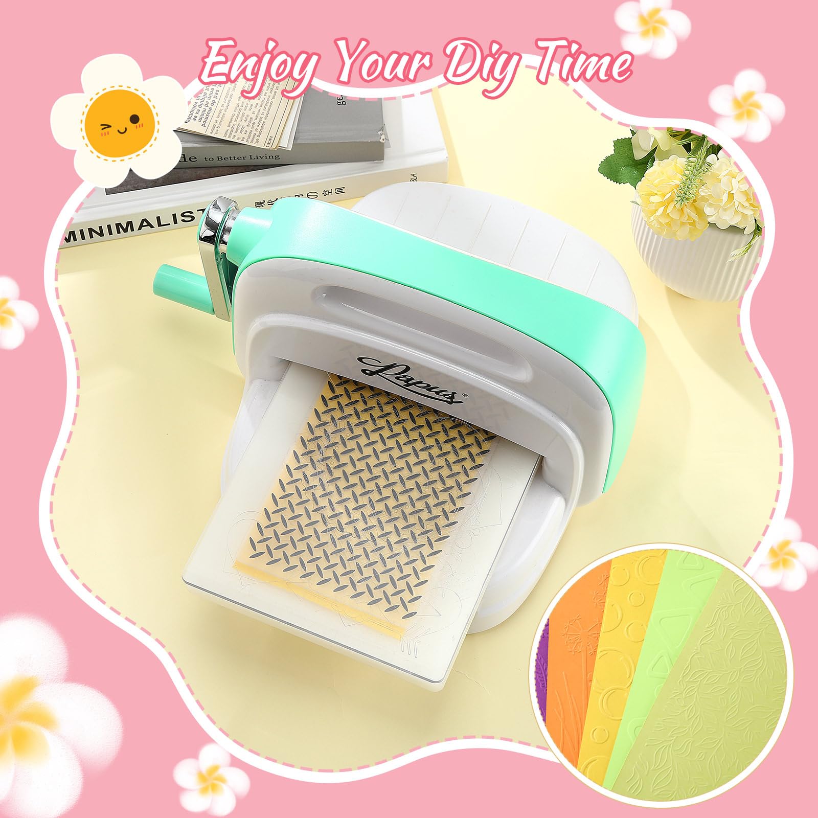 Mumufy 32 Pcs Embossing Folders for Card Making DIY Plastic Embossing Stencil Paper Card Decorating Mold for Scrapbook Photo Album DIY Craft, 5.8 x 3.9 Inch