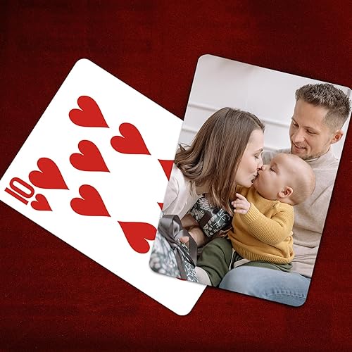 Miniatura 5 de Naipes personalizados, las cartas de juego con fotos personalizadas se pueden personalizar con tu foto, regalo de novio, regalo de novia,