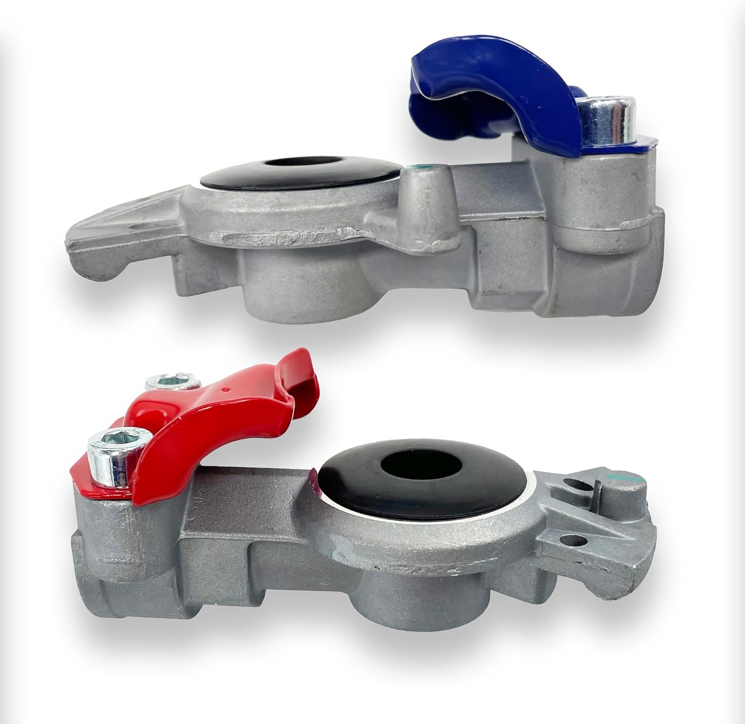 TORQUE 5 Pcs Emergency & 5 Pcs Service Gladhands | Aluminum Air Brake Couplers | Replaces Velvac 035042/035045 & Bendix 278850/278853