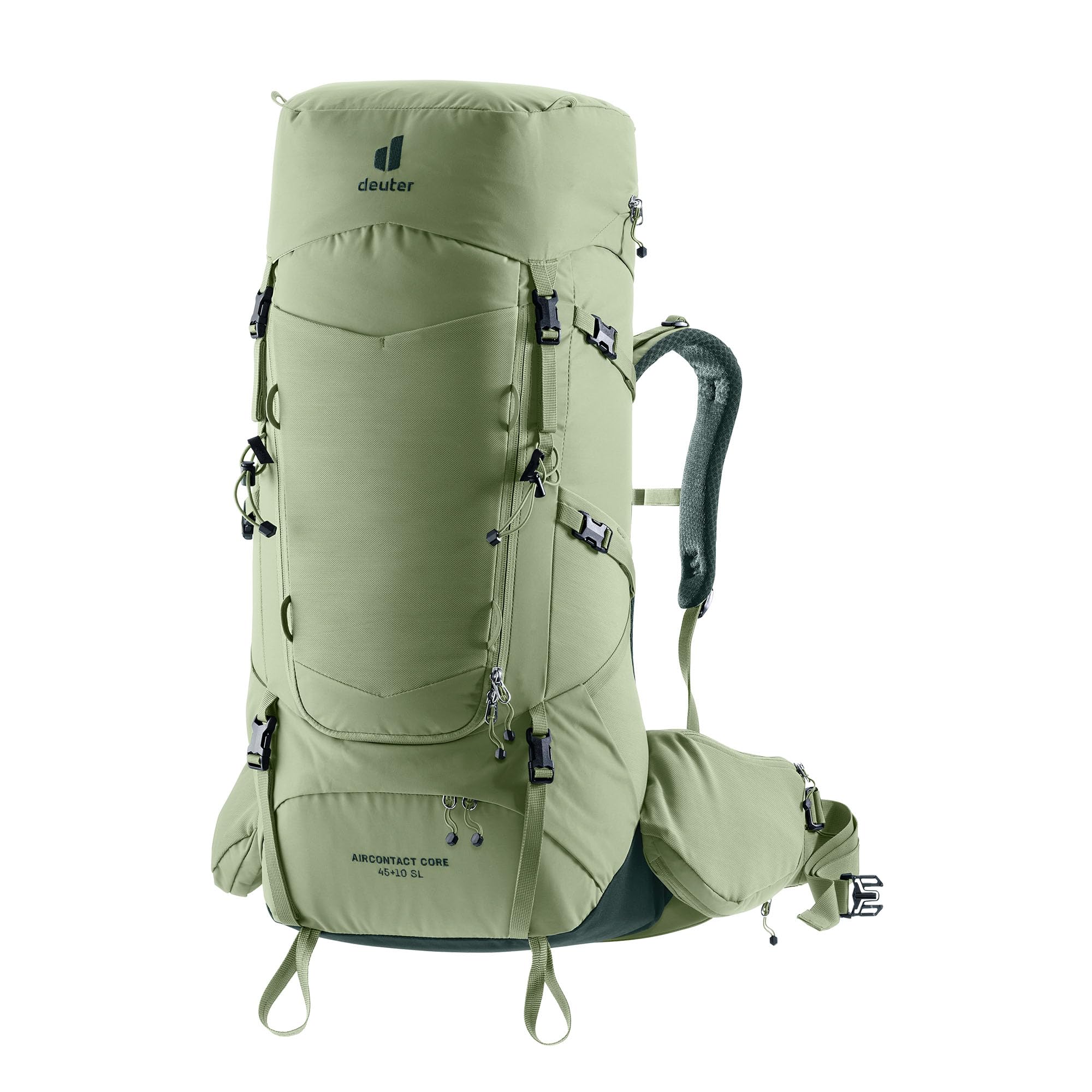 Women’s Aircontact Core 45 + 10L SL, Technical Multi-Day Backpacking - Grove-Ivy