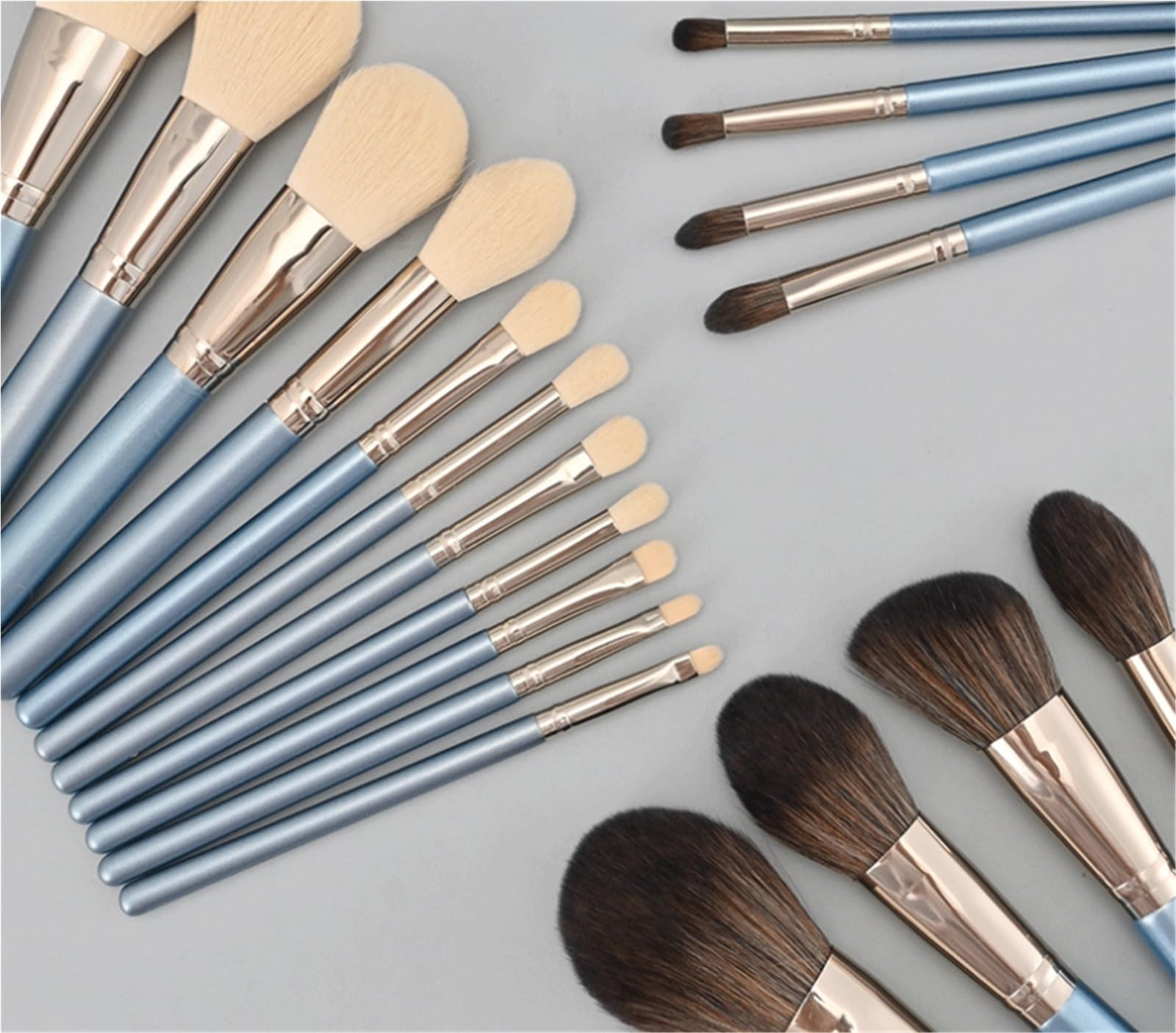Pinsel Werkzeuge Make-up-Pinsel-Set, 11-teilig, Make-up-Pinsel For Gesicht Und Augen, Weicher Pinsel Gesichtsbemalung(White)