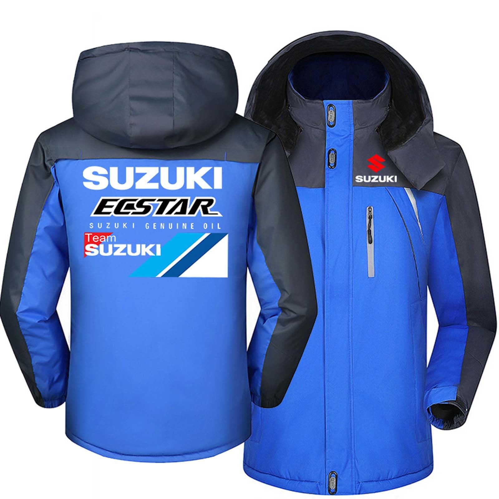 Manteau Chaud Homme Veste Polaire Imperméable LAXES Capuche