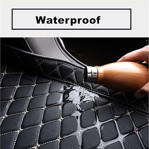 Car Leather Boot Liner Mats for Jaguar F-TYPE Coupe 2013-2025