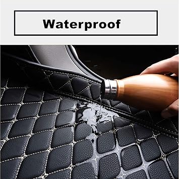 Car Leather Boot Liner Mats for Jaguar F-TYPE Coupe 2013-2025
