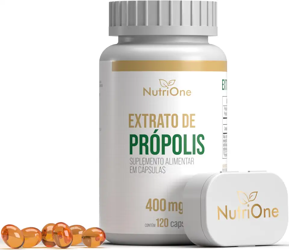 Própolis Verde Concentrado 120 Cápsulas em Softgel - Nutrione