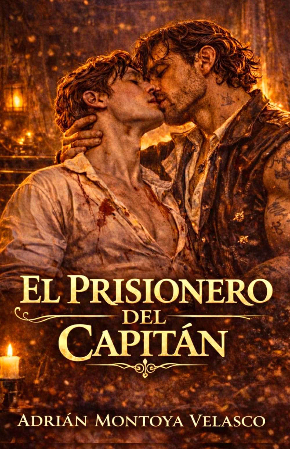 El prisionero del capitán: Un romance histórico MM de piratas entre abordajes, mapas y el rugido del mar (Corazones bajo bandera negra)