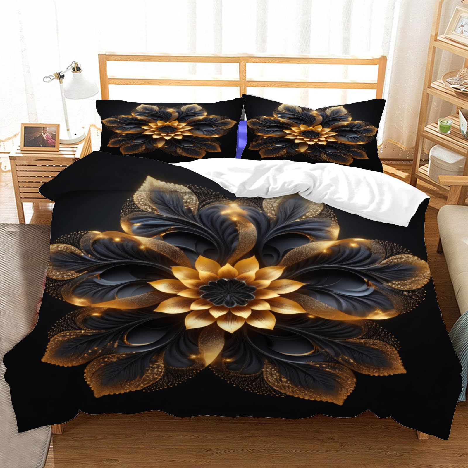 Housse de couette 200x200 fleurie pour transformer votre chambre en un havre de paix cozy