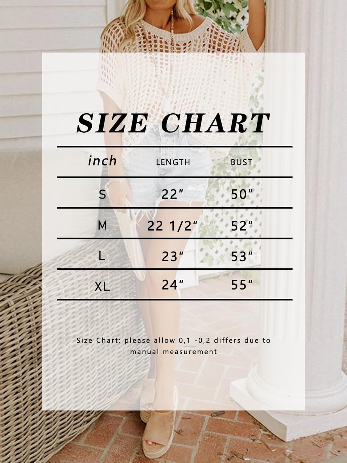 Crochet Tops for Women Off The Shoulder Summer Top Beach Coverup for Vacation Beachewar - Image 6