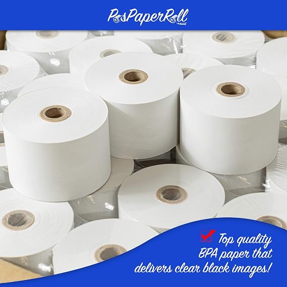 50 Rolls - 44mm x 220' Thermal Paper (Sharp XE-A401)