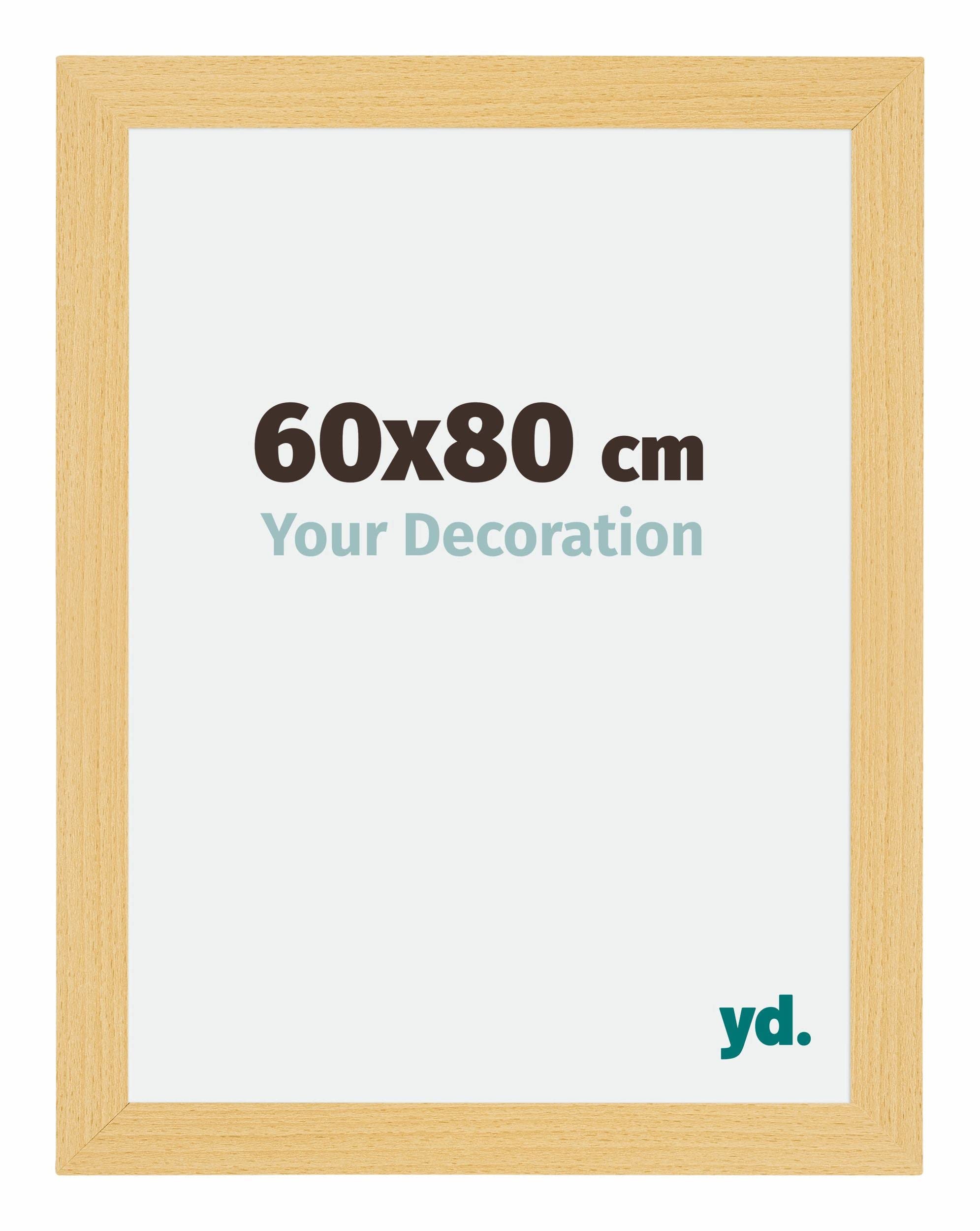 Your Decoration - Puzzle frame 60x80 - Beech Design - Puzzle frame 1500-2000 Pieces - MDF Photoframe - Mura