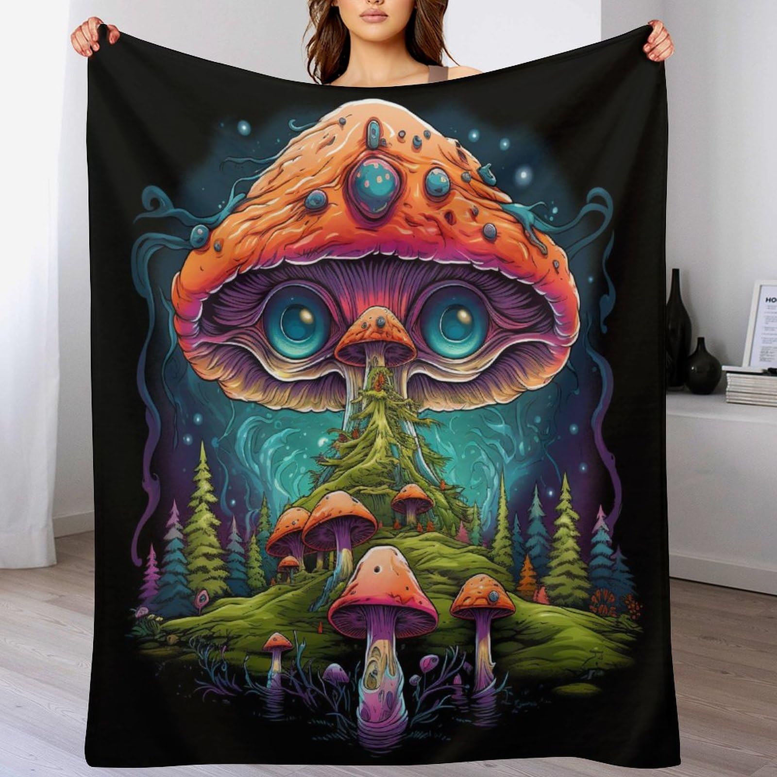 Manta de seta de franela ligera de 130x150 cm y toalla de playa multiusos