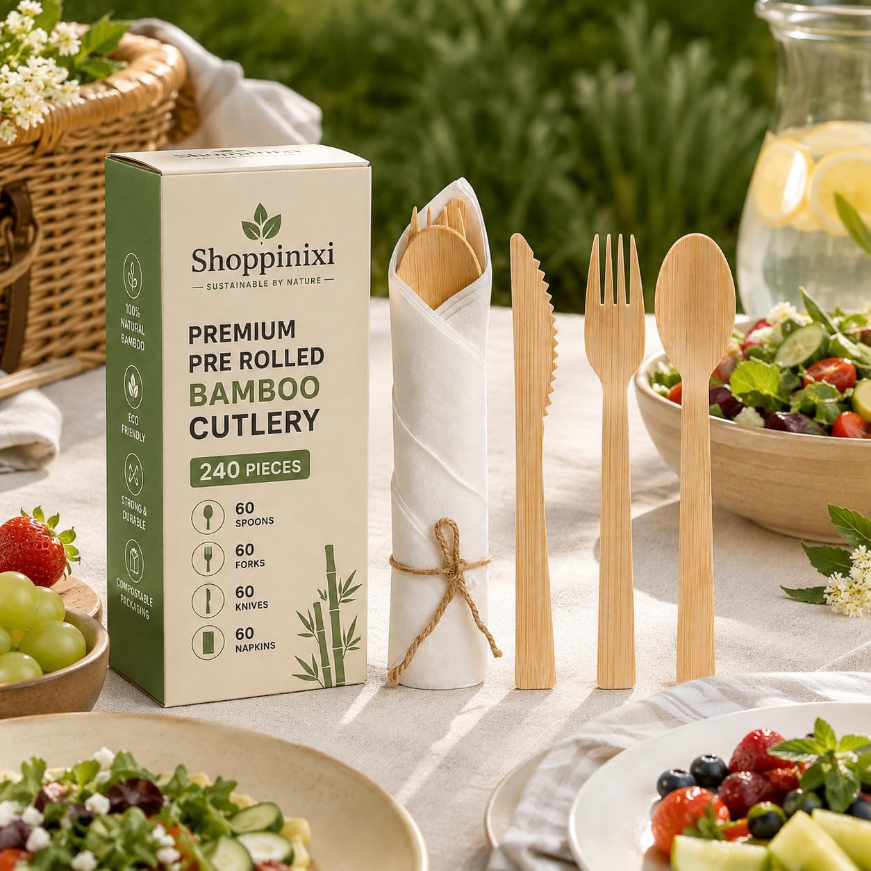 Bamboo spoon/cutlery