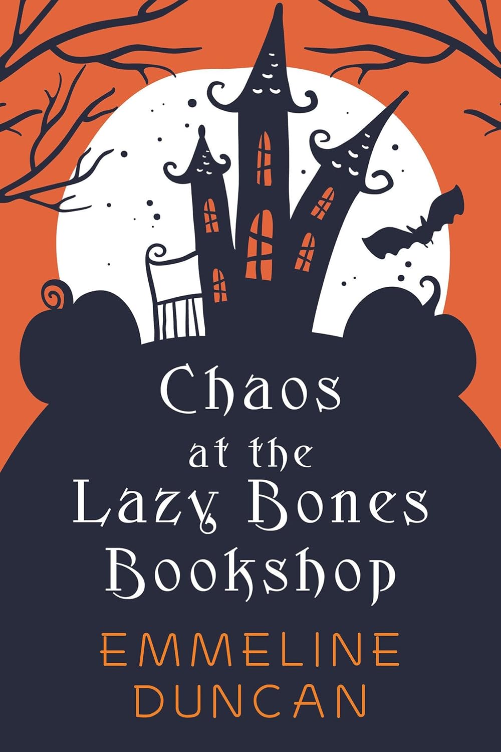 Chaos at the Lazy Bones Bookshop (A Halloween Bookshop Mystery)      Paperback – July 23, 2024