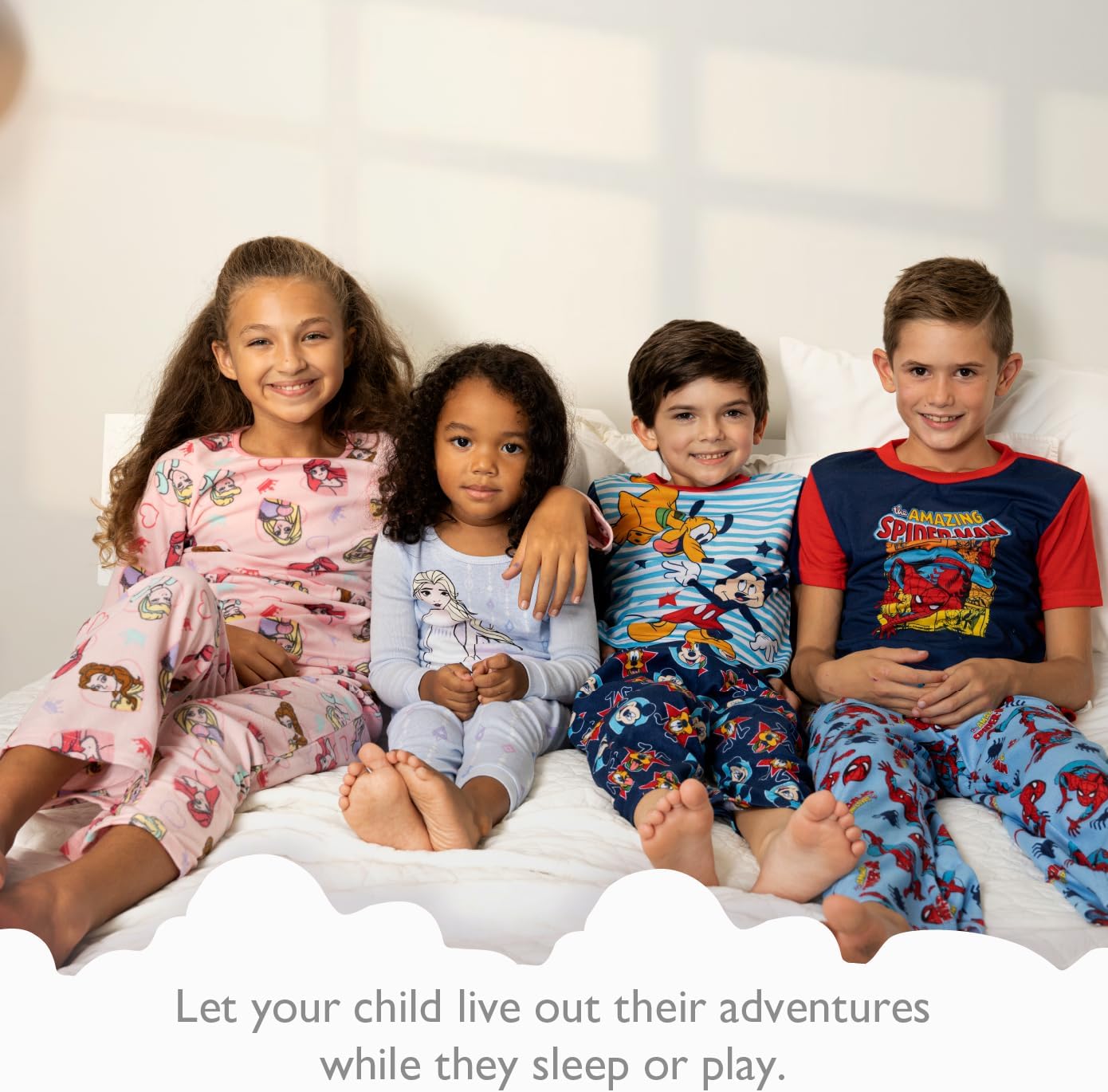 STAR WARS unisex-child 2-piece Snug-fit Cotton Pajama Set, Soft & Cute for Kids - Image 2