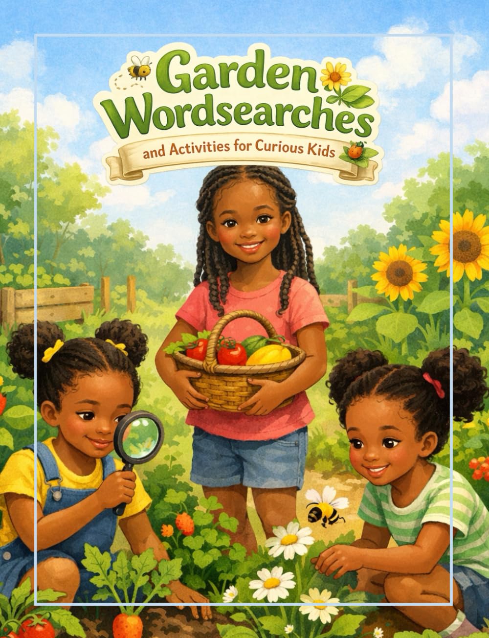 Garden Wordsearches and Activities for Curious Kids