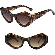 Cat Eye Sunglasses for Women, Retro Polarized UV Protection Shades