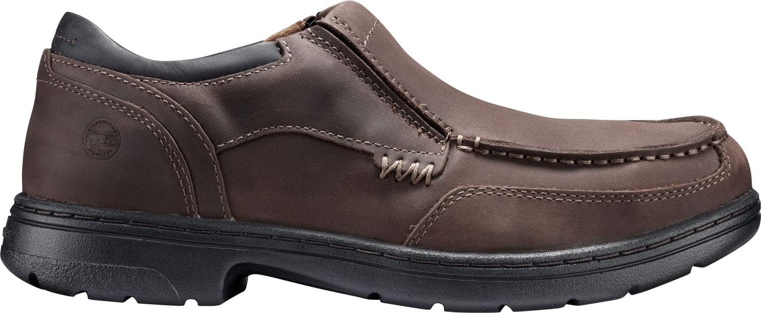 Timberland PRO Men's Branston Moc Toe Slip-On Work Shoe - Image 3