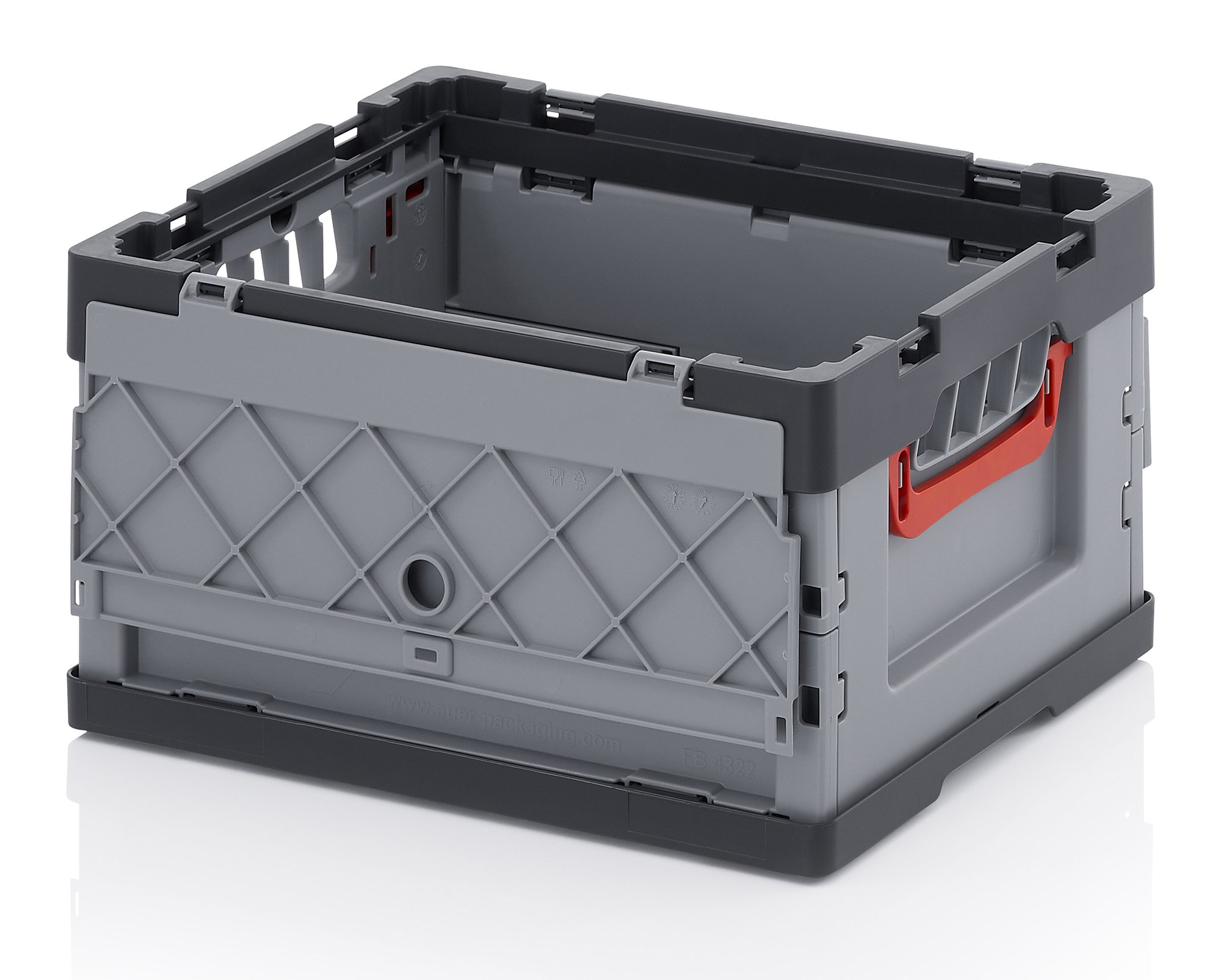 2x Profi Faltbox 40 x 30 x 22 mit Deckel