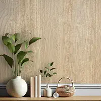 Papel Autocolante Adesivo de Parede Imita Madeira Lavável 10 Metros (Madeira Carvalho Claro)