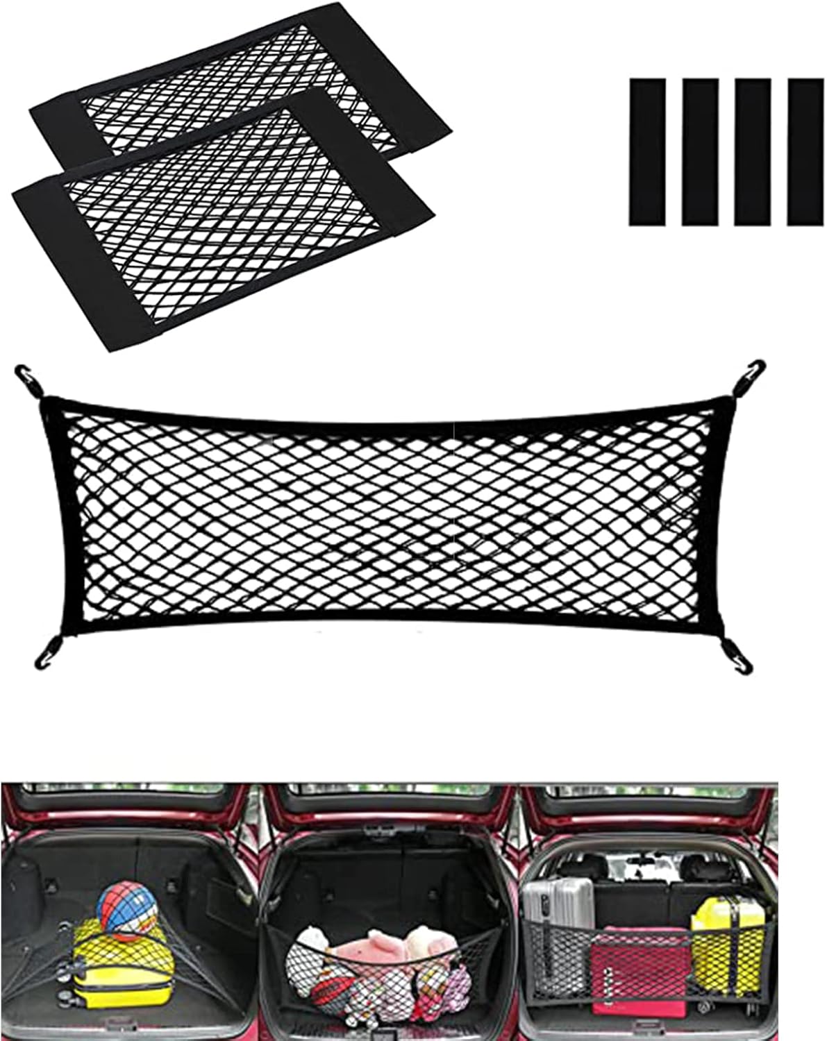 Cargo Nets for SUV Trunk Net,Small Cargo Net for Car Trunk