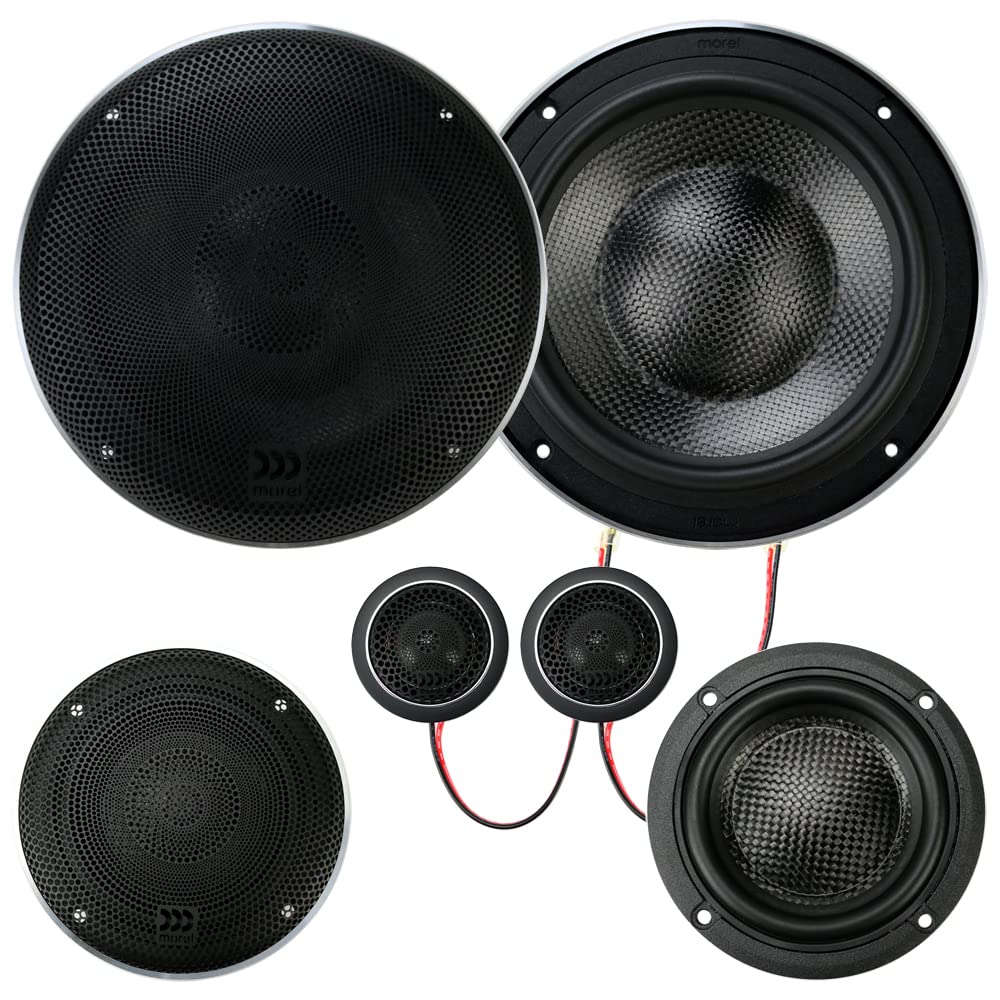 スピーカー・ウーファー morel ELATE limited Edition 3way Amazon.com: Morel Elate Carbon 63A Active 6-1/2