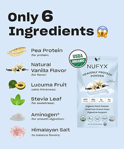 Miniatura 9 de NUFYX Proteína en polvo Heavenly (Chocolate Sueño, 40 cucharadas)