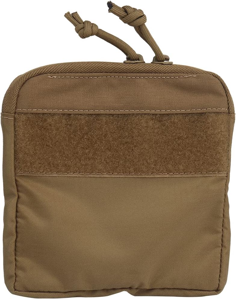 Tactical Storage Pouch Kangaroo Insert Pocket Inner Pouch with Hook and Loop Compatible with DOPE Front Flap Airsoft Accessories