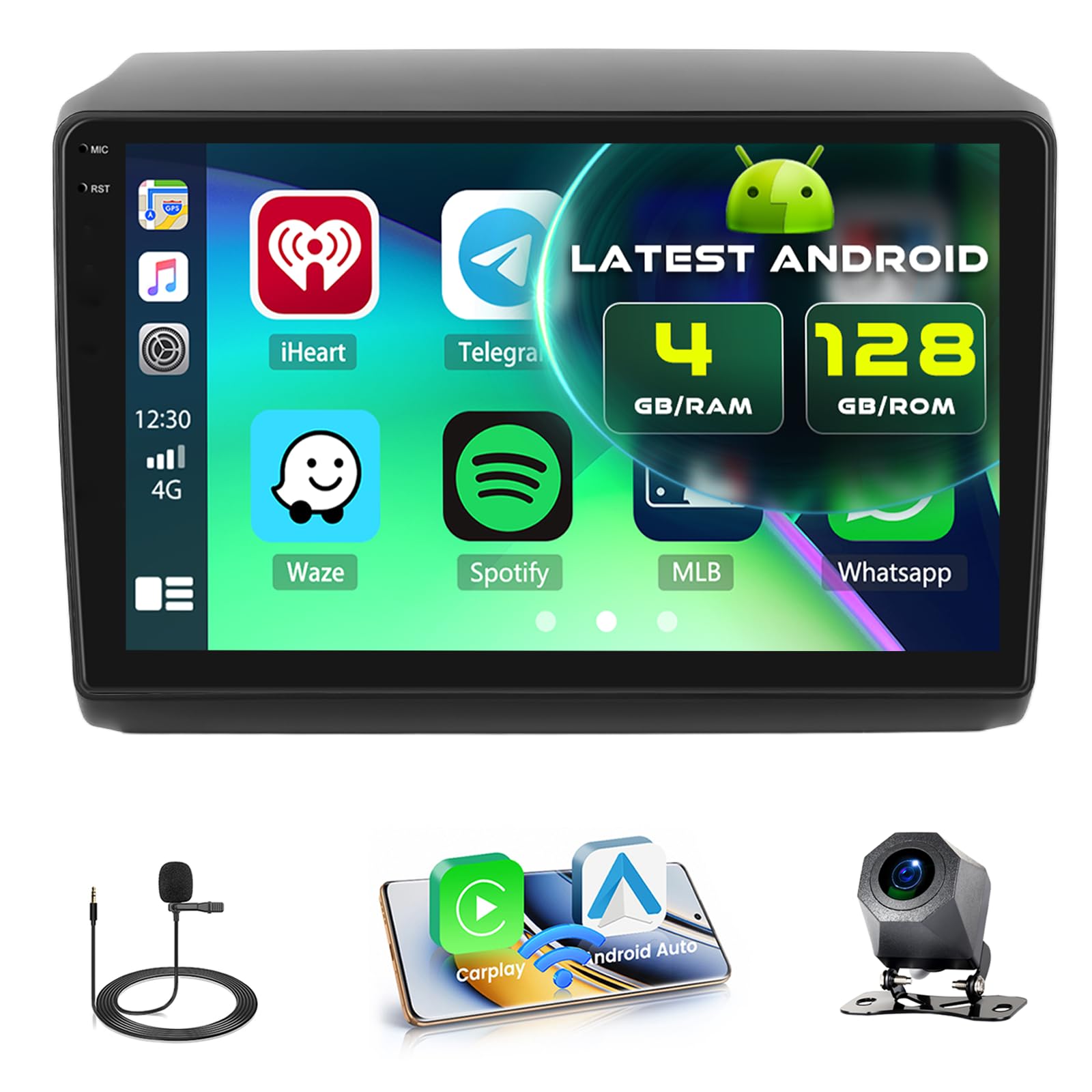 4+128G 10" Autoradio für FIAT Ducato,Citroën Jumper,Peugeot Boxer