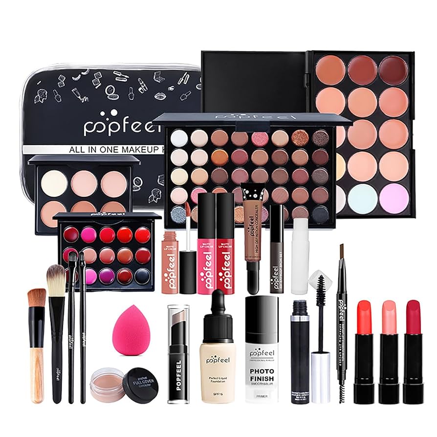 Amazon.co.jp: OPNGGR(さちえ) メイクセット メイクアップキット