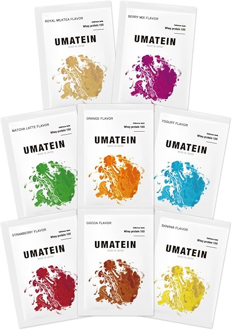 Amazon ウマい プロテイン ウマテイン プロテイン ホエイプロテイン お試しセット 国産 グラスフェッド １１種類のビタミン配合 ウマテイン ホエイプロテイン