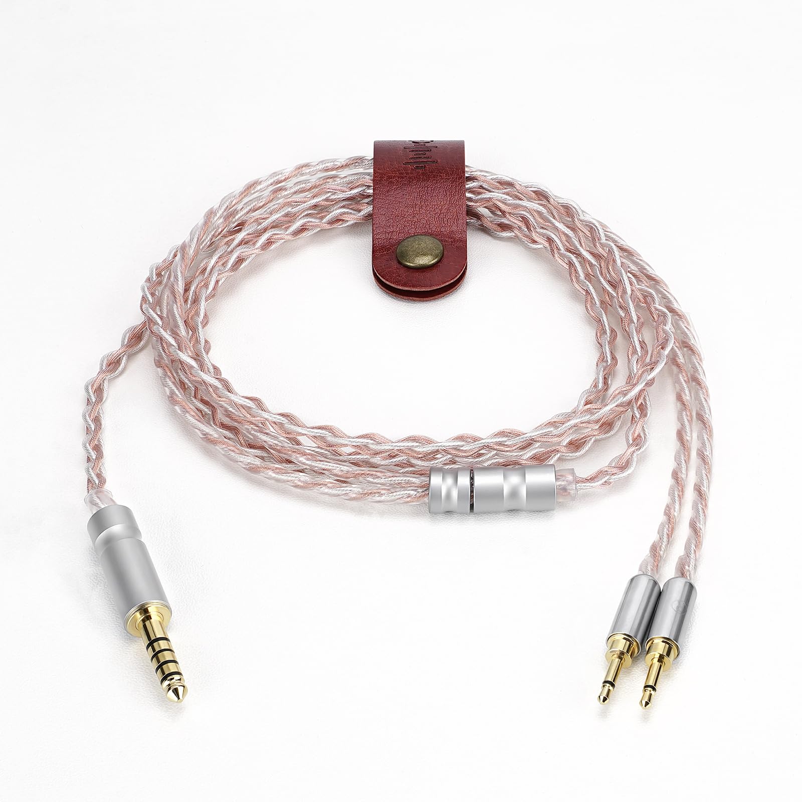GEEKRIA Apollo 6NOCC 4,4 mm symmetrisches Kabel, einzelnes Kristallkupfer, Upgrade-Verlängerungskabel, 4,4 mm Stecker auf Buchse, Ersatzkabel für HiFi- Headset (3 m